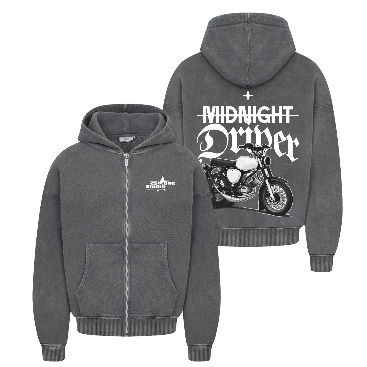 Midnight Driver Zipper