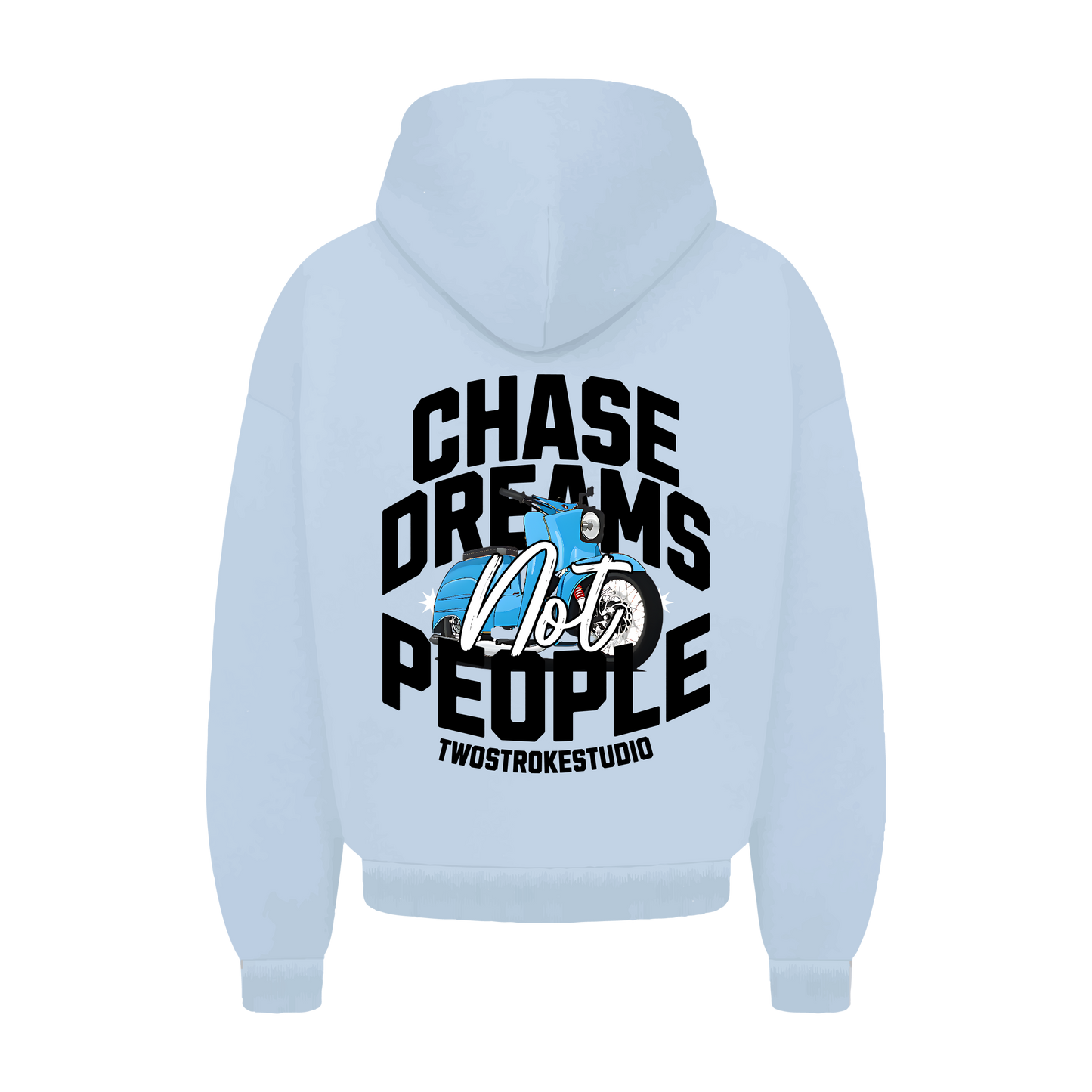 Chase Dreams Not People Zipper
