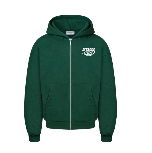 Forrest Green Zipper