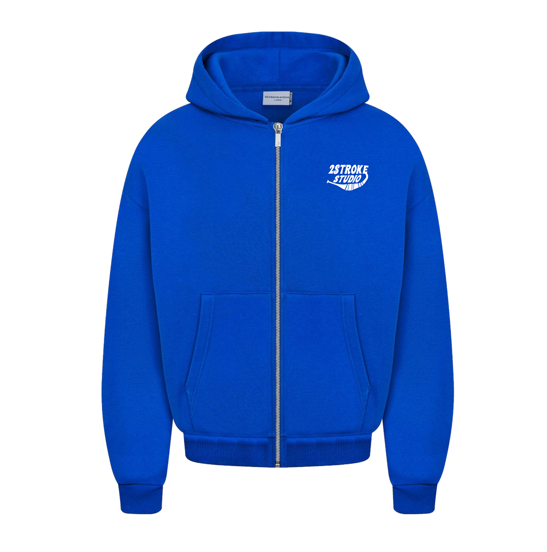 Royal Blue Zipper