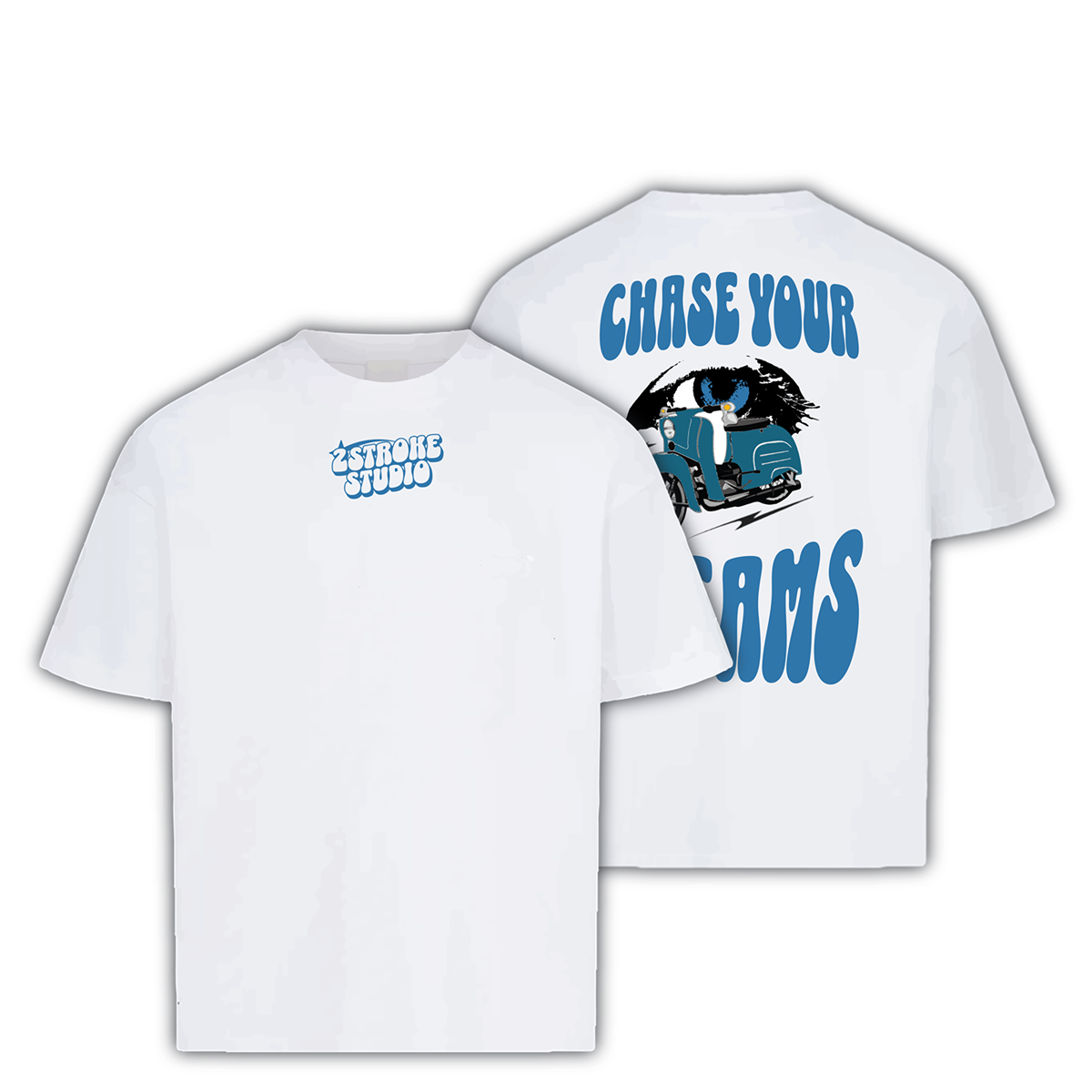 Chase Your Own Dream Blau (T-Shirt)
