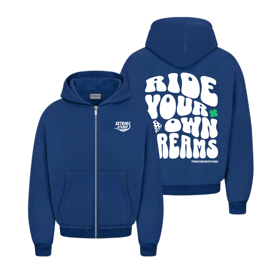 Ozean Blue Zipper