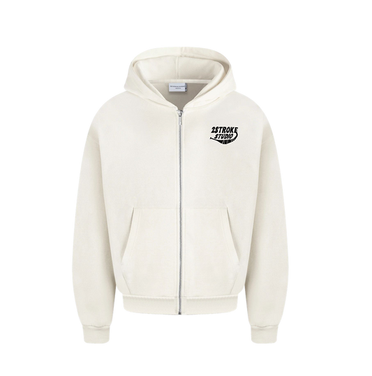 Cream Zipper